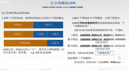 無分類編址CIDR與超網技術 計算機信息網絡的靈活設計之道